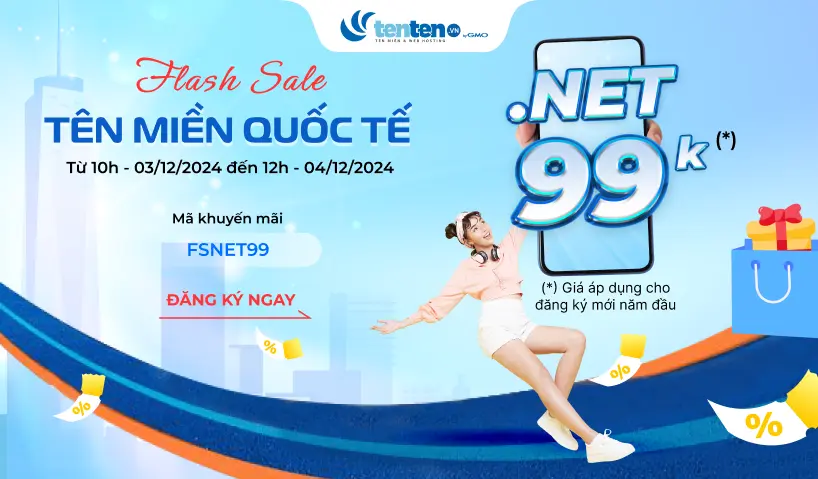 Net 99k 818x479 2 Flash Sale - TenTen.vn | Tên miền .Net chỉ 99k